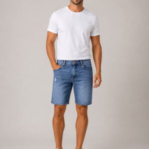 BERMUDA JEANS TRADICIONAL MASCULINA NIRAN