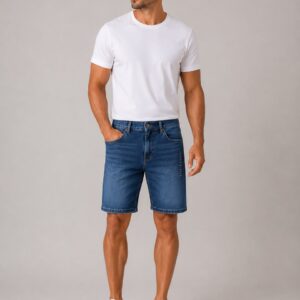 BERMUDA JEANS SLIM MASCULINA NIRAN