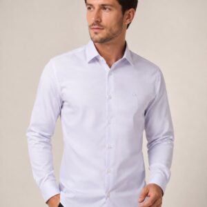 CAMISA SOCIAL CASUAL ML SLIM MAQUINETADA OGOCHI