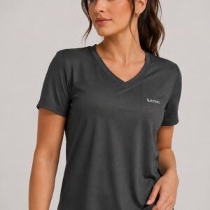 CAMISETA AF ALONGADA COM FENDA LATERAL