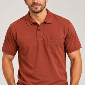 CAMISA POLO MC PIQUET C/BOLSO MASCULINA VILEJACK